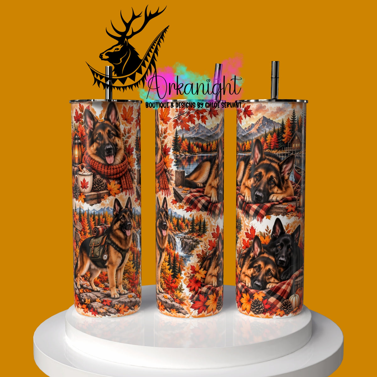 Gourde sur commande ♡ Collection Automne 2026 ♡ Berger Allemand