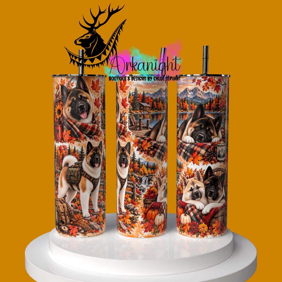 Gourde sur commande ♡ Collection Automne 2026 ♡ Akita Américains