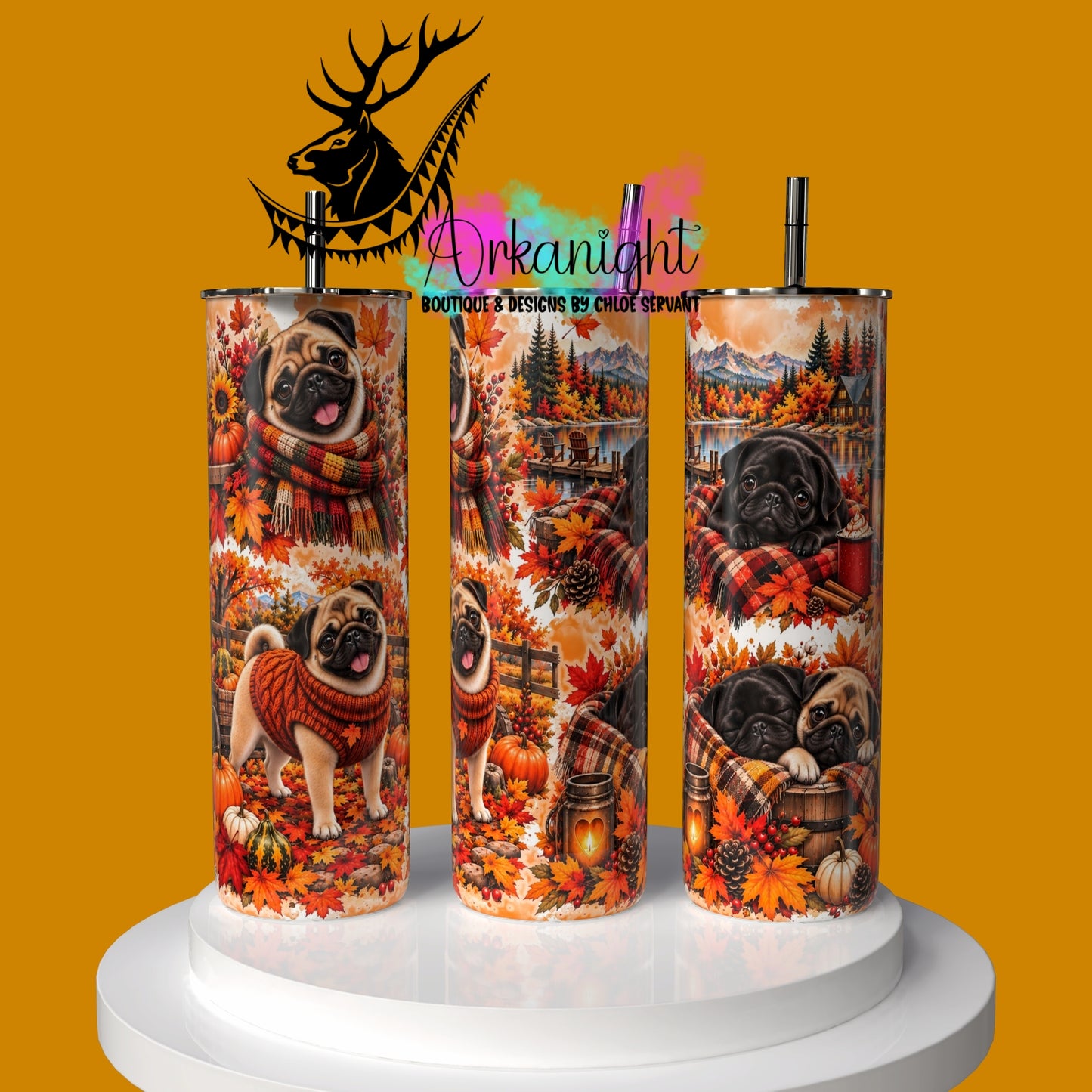 Gourde sur commande ♡ Collection Automne 2026 ♡ Pugs