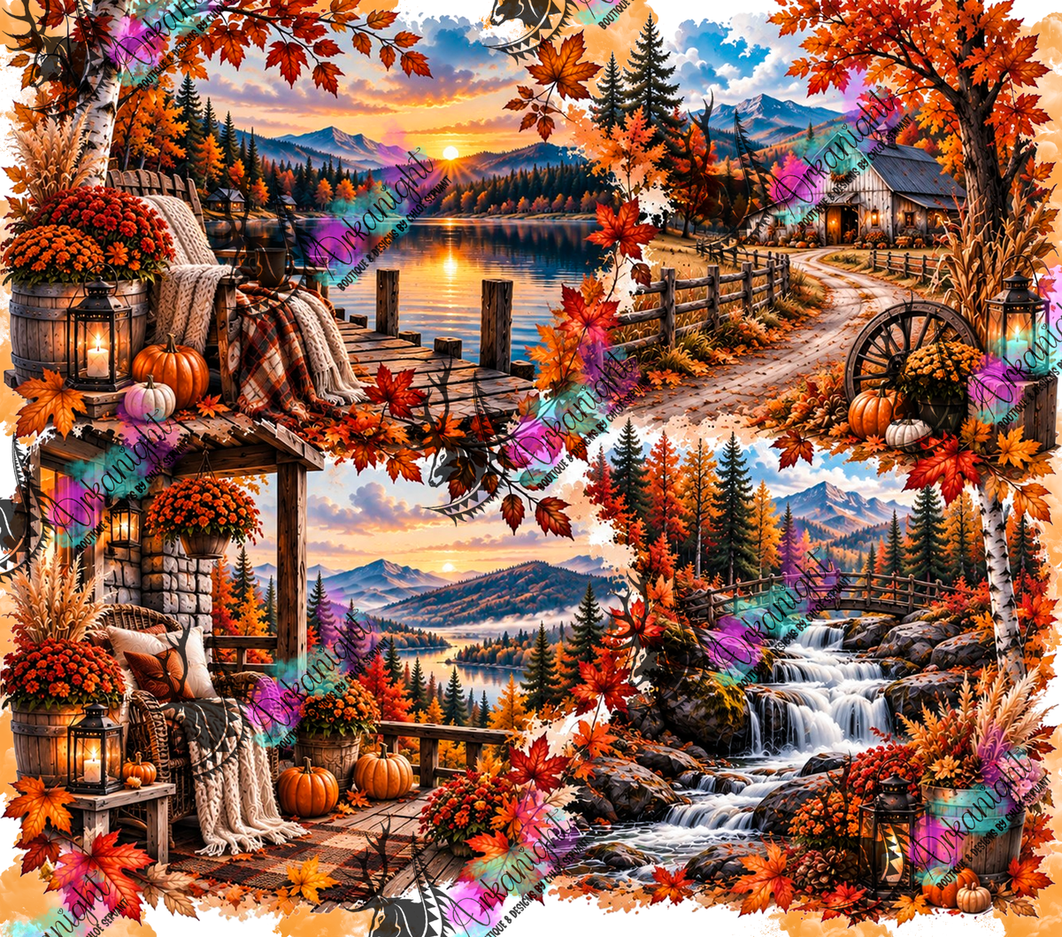 Numérique ♡Collection Automne 2026 ♡ Paysage Automnale - 03