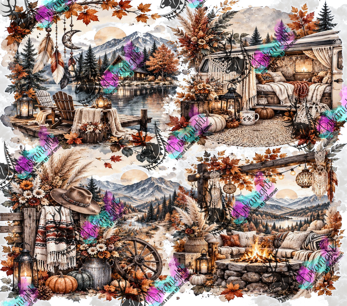 Numérique ♡Collection Automne 2026 ♡ Paysage Boho - 03