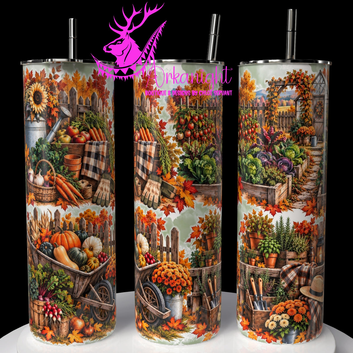 Gourde sur commande ♡ Collection Automne 2026 ♡ Jardins Automnale ♡ 02