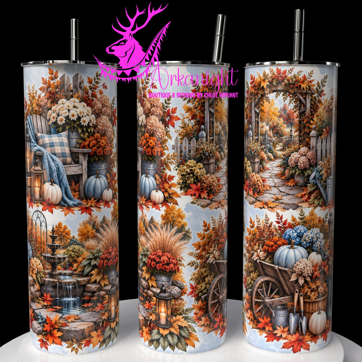 Gourde sur commande ♡ Collection Automne 2026 ♡ Jardins Automnale ♡ 04
