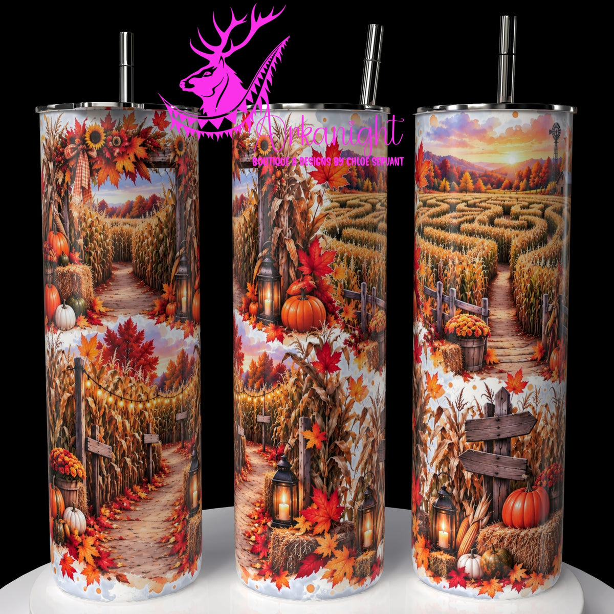 Gourde sur commande ♡ Collection Automne 2026 ♡ Labyrinthe de Maïs