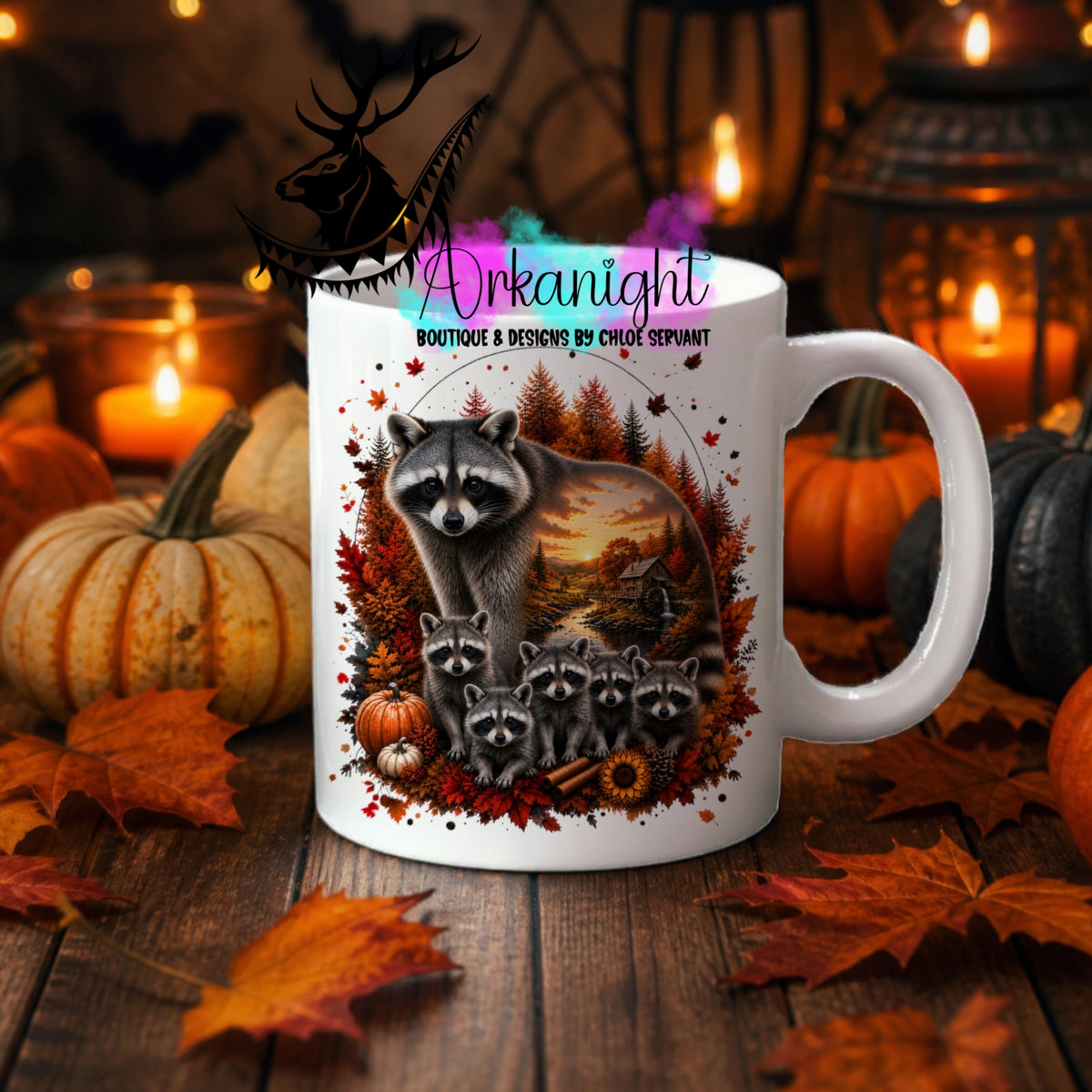 Tasse en céramique sur commande - Collection Automne 2026 ♡ Double Exposition ♡ Raton & Petits