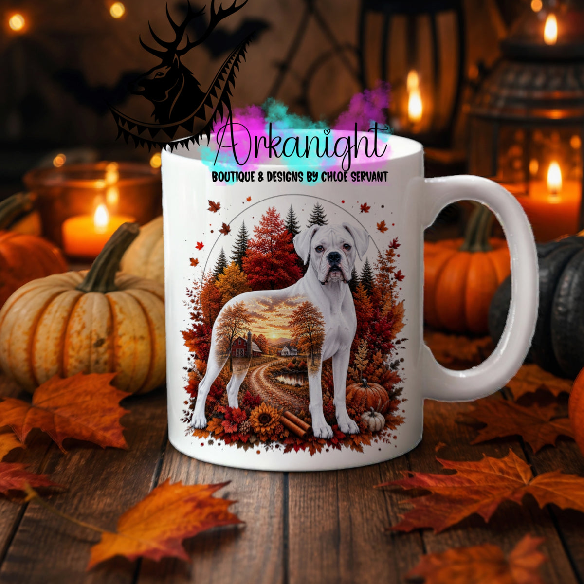 Tasse en céramique sur commande - Collection Automne 2026 ♡ Double Exposition ♡ Boxer