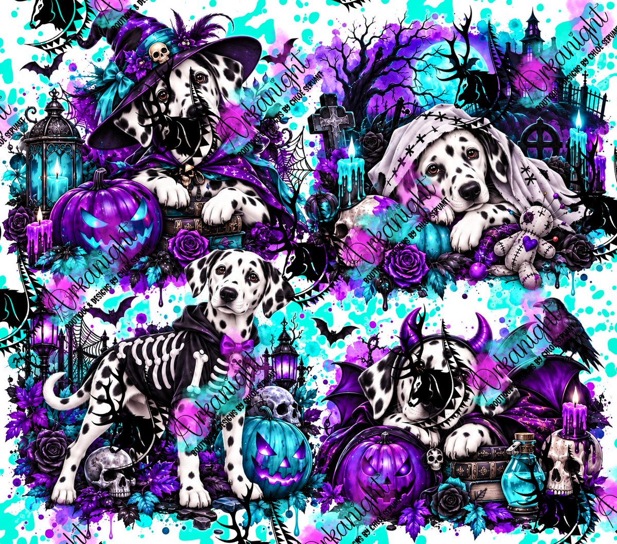 Numérique ♡Collection Halloween 2026 ♡ Chiens ♡ Dalmatiens