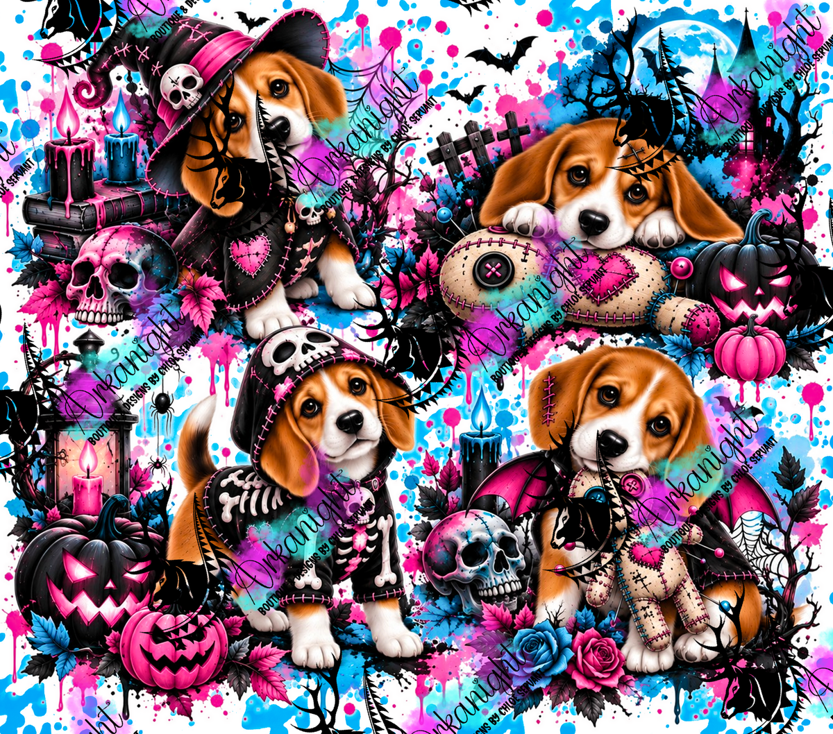 Numérique ♡Collection Halloween 2026 ♡ Chiens ♡ Beagle
