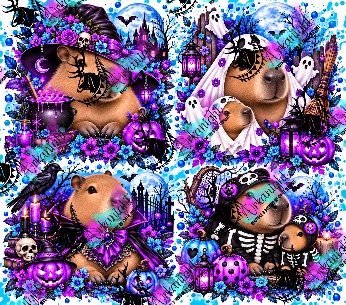 Numérique ♡Collection Halloween 2026 ♡ Animaux ♡ Capybara