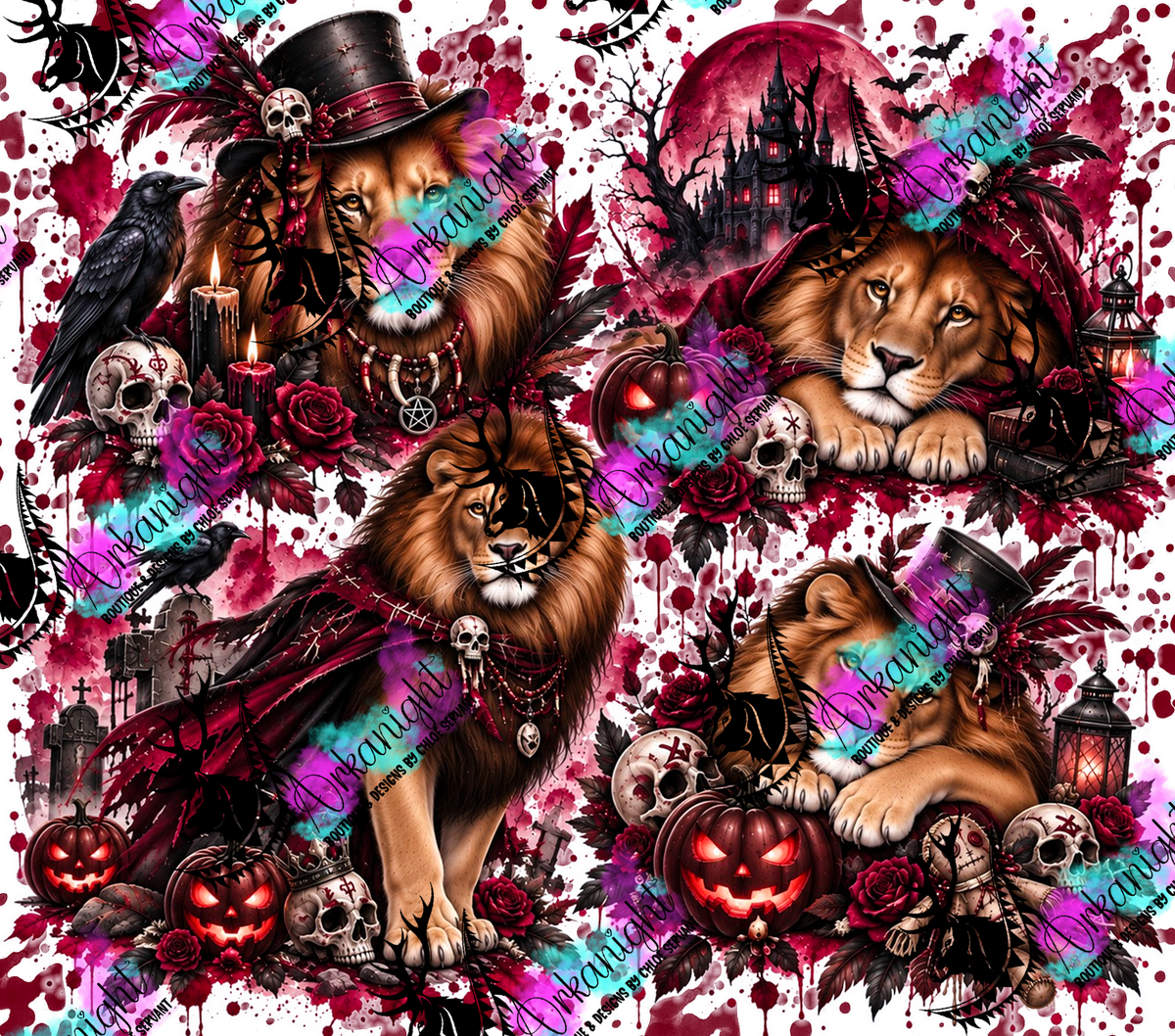 Numérique ♡Collection Halloween 2026 ♡ Animaux ♡ Lion