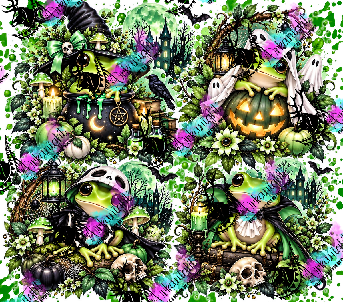 Numérique ♡Collection Halloween 2026 ♡ Animaux ♡ Grenouille