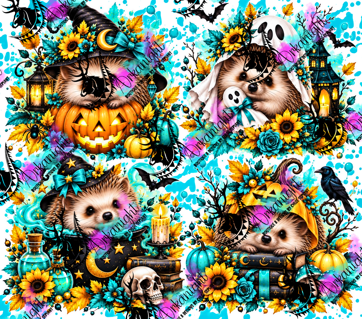 Numérique ♡Collection Halloween 2026 ♡ Animaux ♡ Hérissons