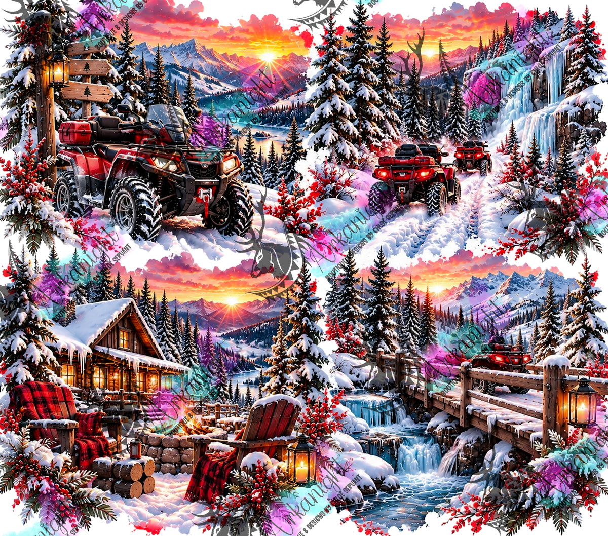 Numérique ♡Collection Hiver 2026-2027 ♡ 25 ♡ VTT Rouge