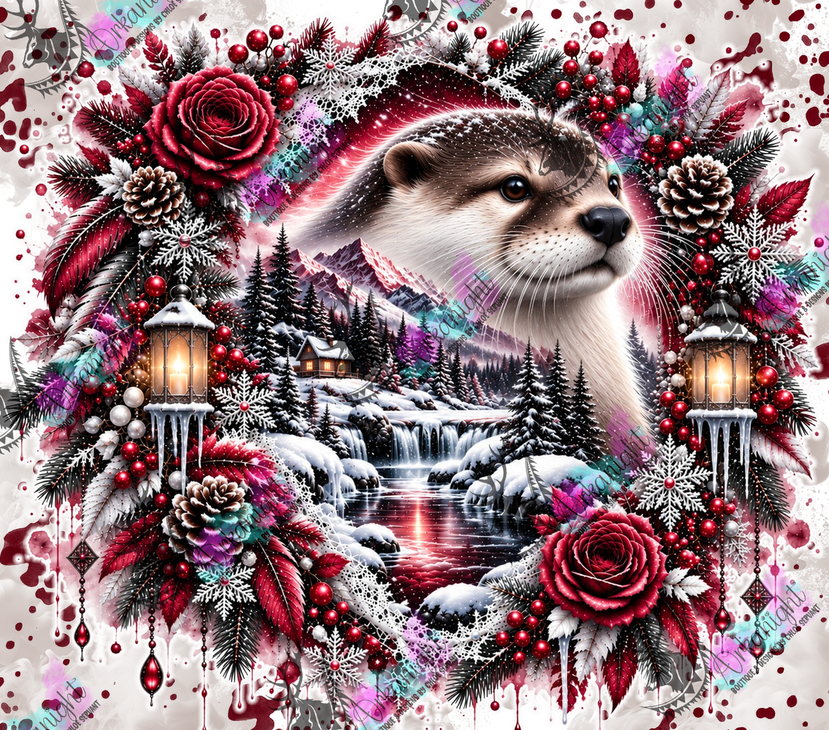 Numérique ♡Collection Hiver 2026-2027 ♡ Double Exposition ♡ Loutre