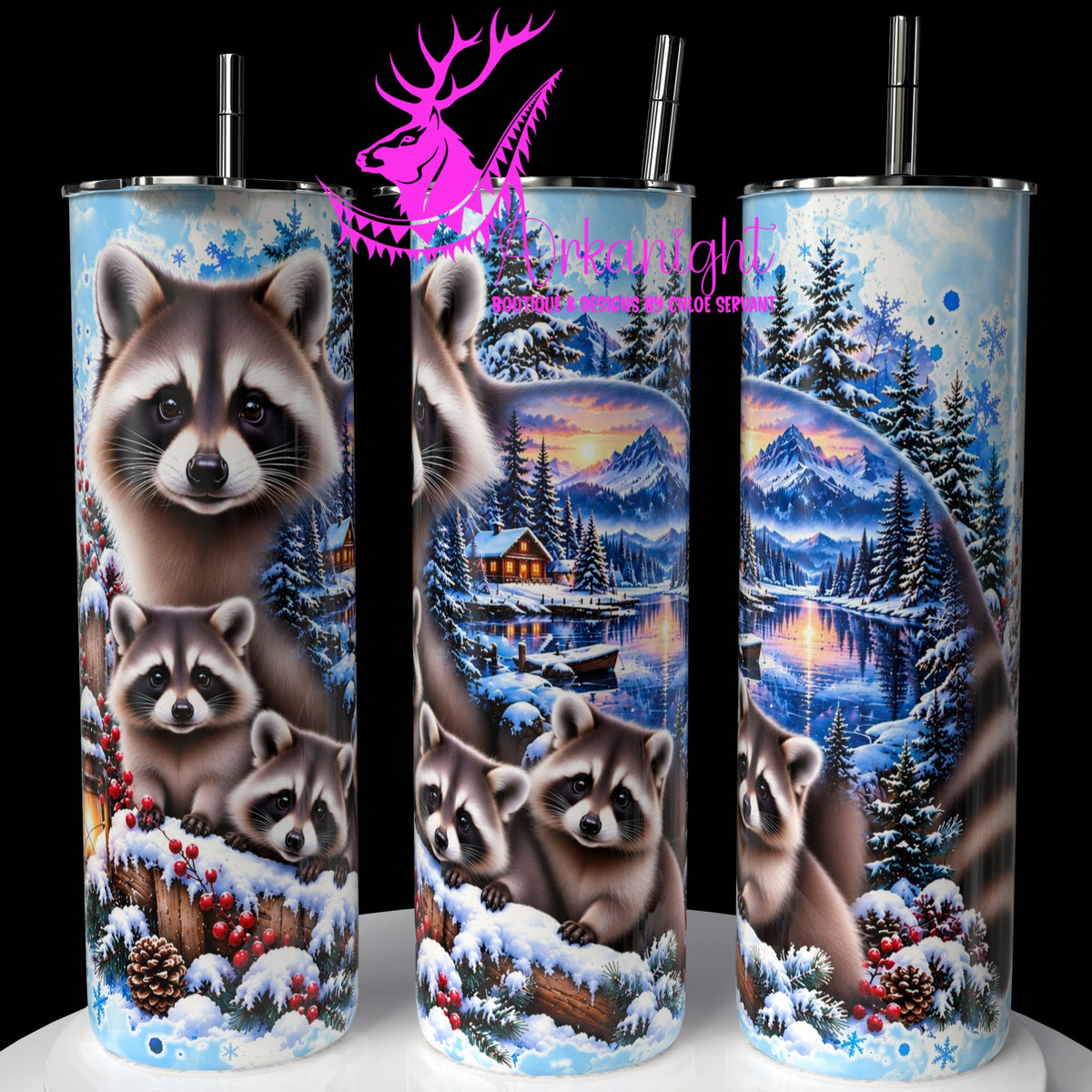 Gourde sur commande ♡ Collection Hiver 2026-2027 ♡ Double Exposition au Chalet ♡ Raton
