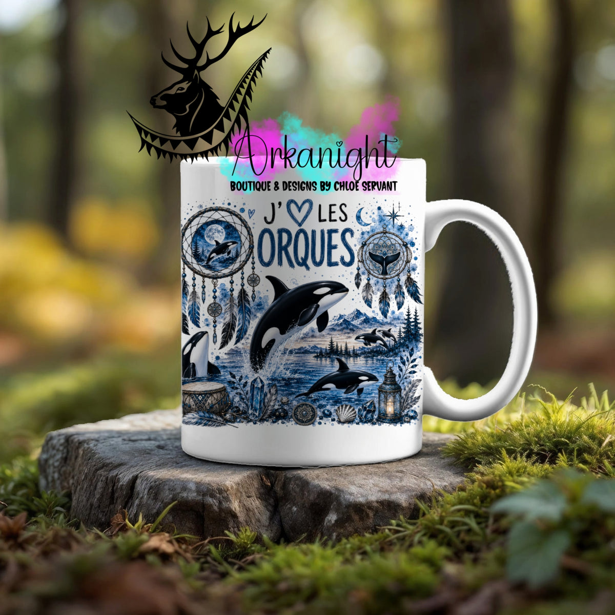 Numérique - Tasse en céramique - Collection Boho Capteur de rêve ♡ Orques