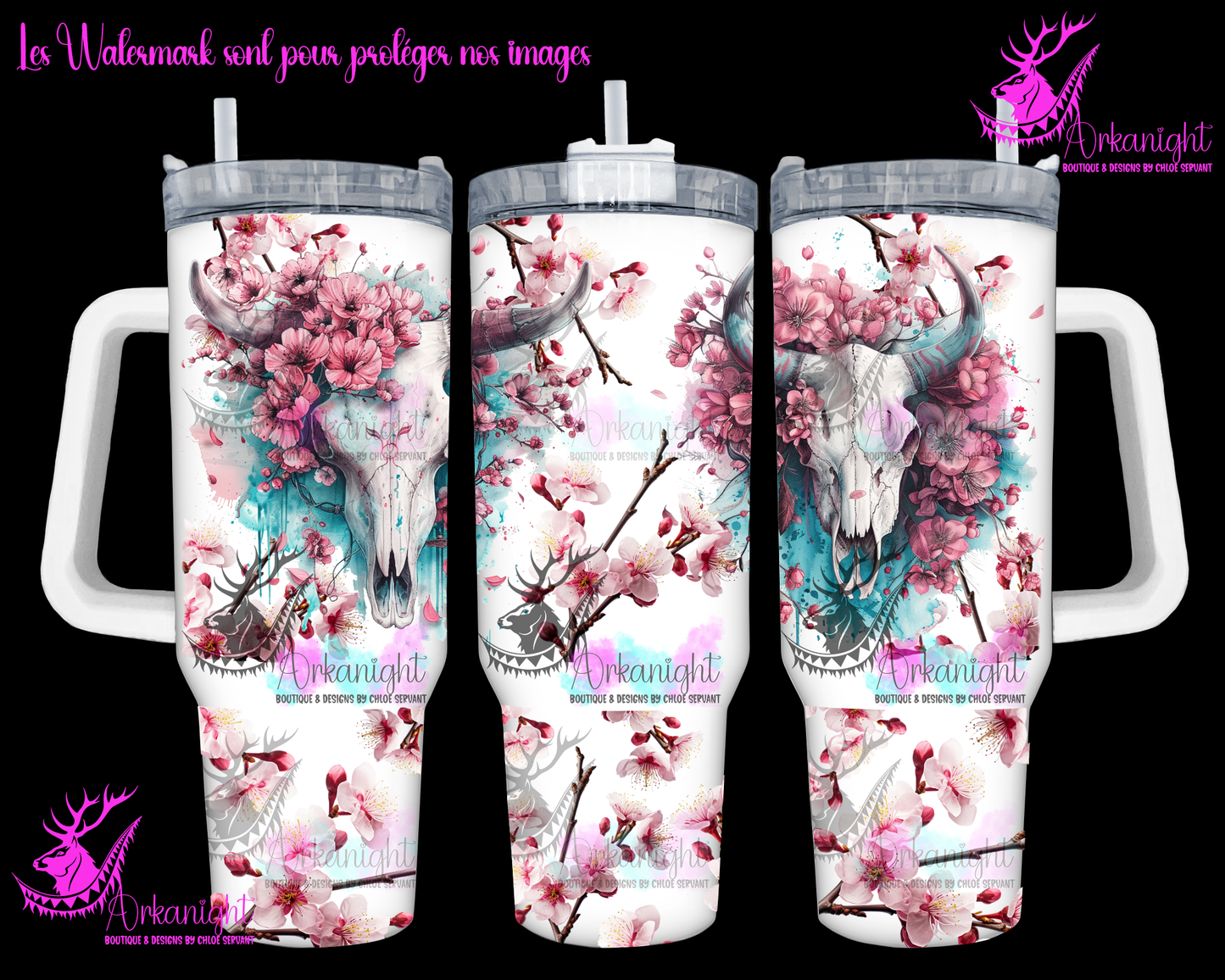 Numérique 40 oz - Western Cherry Blossom