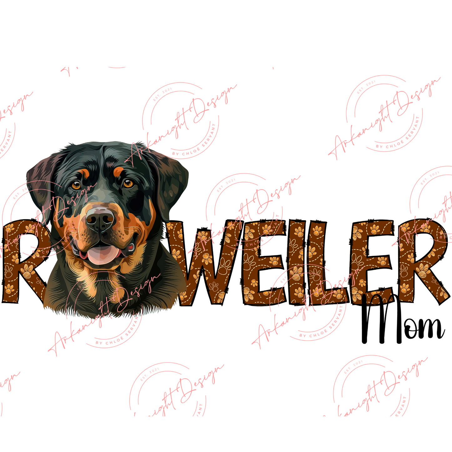 Rottweiler mom