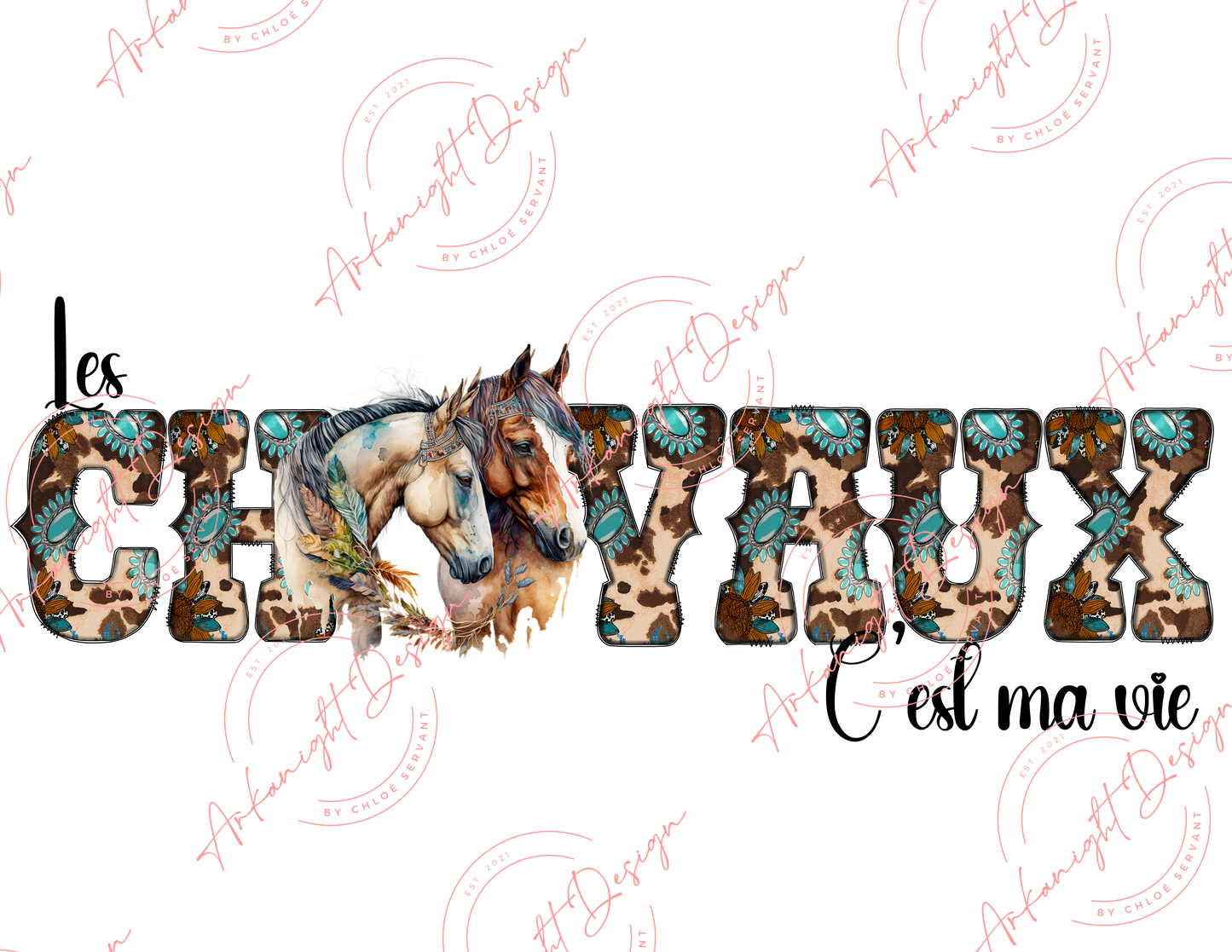 Les chevaux c'est ma vie