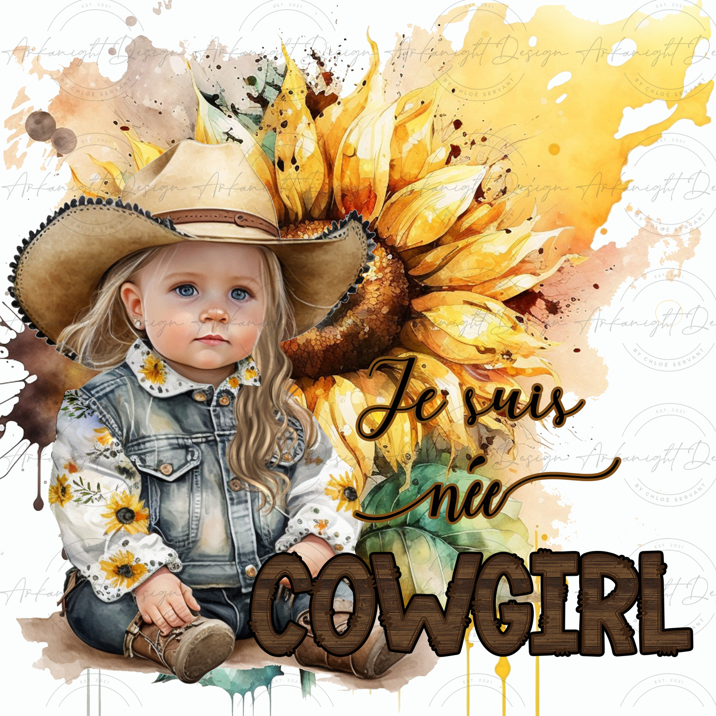 Je suis née Cowgirl