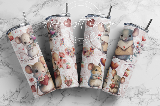 Gourde - Saint-Valentin - Love Mouse
