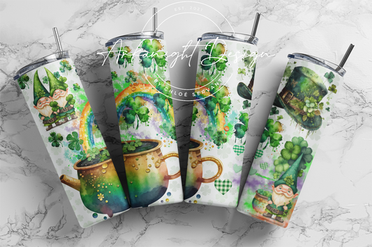 Gourde - Saint-Patrick - Chaudron & Arc-en-ciel