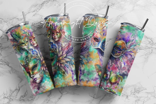 Gourde - Mardi Gras - Mask