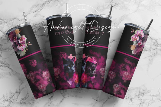 Gourde - Saint-Valentin - Panther Noire