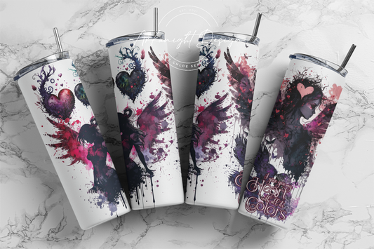 Gourde - My Heart & all his colors - English