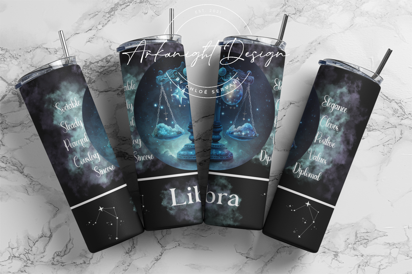 Gourde - Libra - English - Black