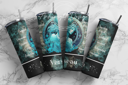 Gourde - Verseau - Français - Noir