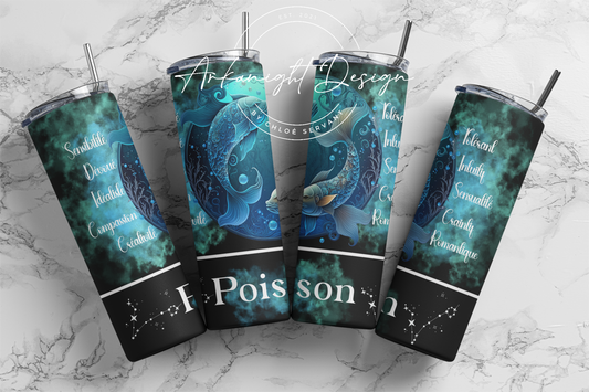 Gourde - Poisson - Français - Noir