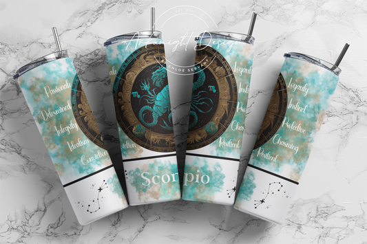 Gourde - Scorpio - English - White