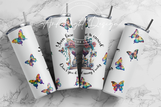 Gourde - Your time is sacred- English