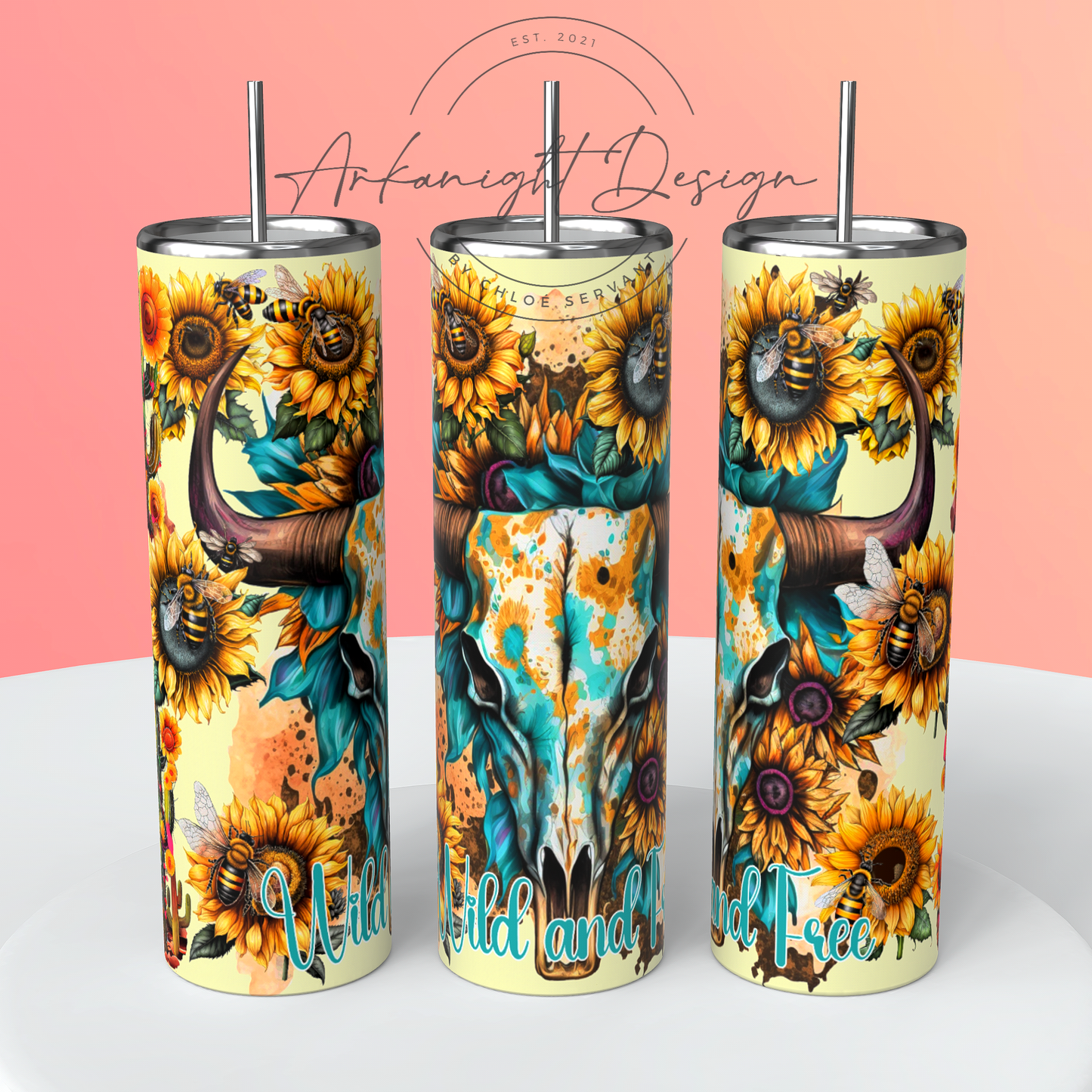 Gourde - Wild & Free - Sunflower Bramabull - English