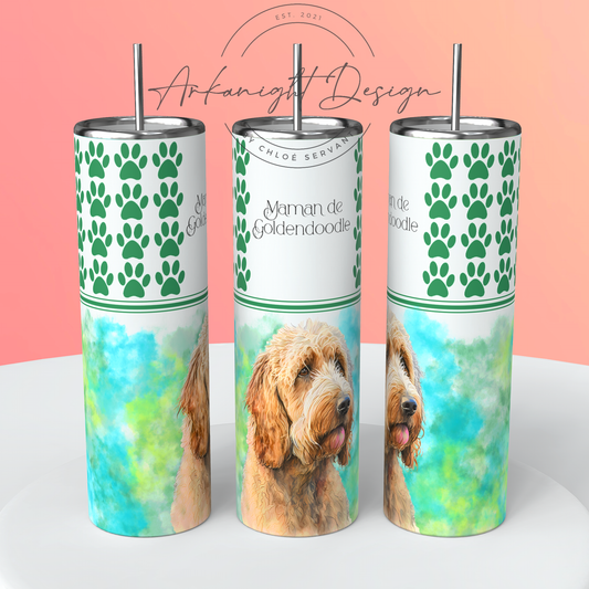 Gourde - Maman de Goldendoodle Blond