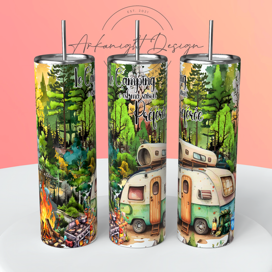 Gourde - Le camping c'est ma saison préférée