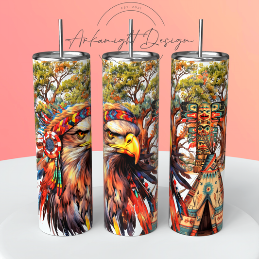 Gourde - Native Eagle