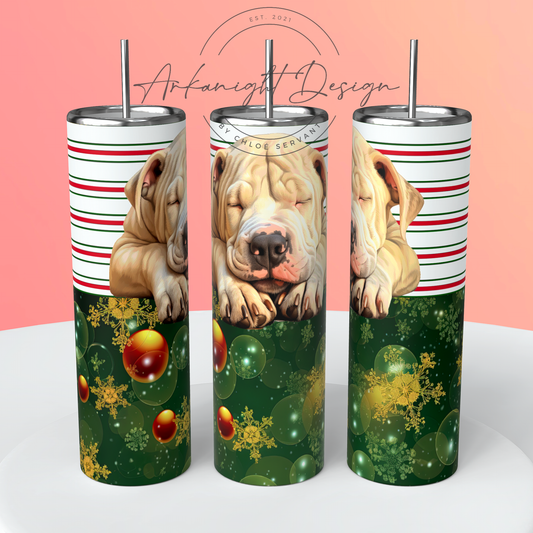 Dogo Argentino - Christmas