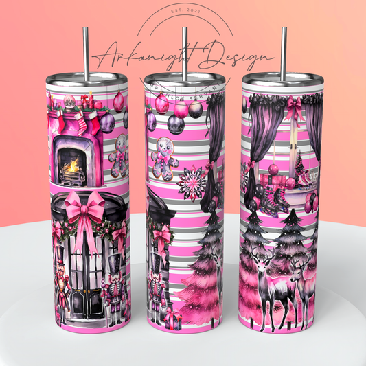 Black & Magenta Christmas