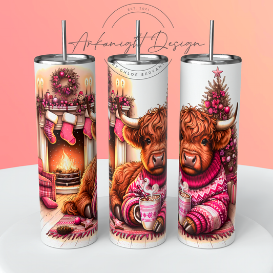 Gourdes - Red Highland cow-04