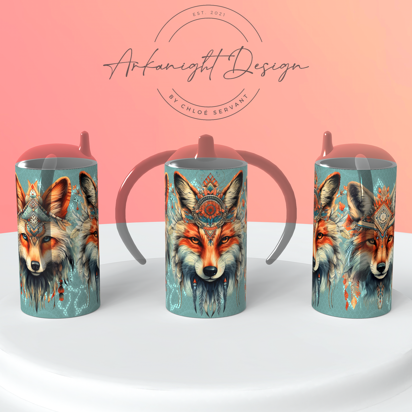 Gourde - Biberon Évolutif - Boho Fox