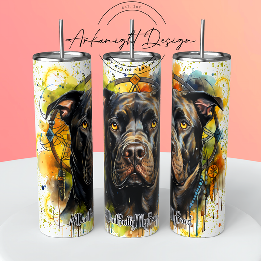 Gourde - #DontBullyMyBreed-Black