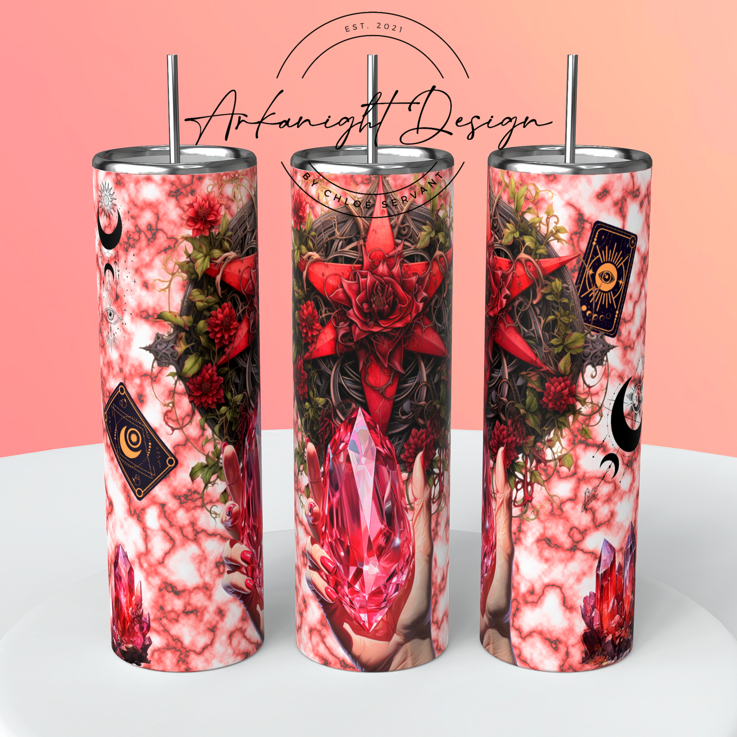 Gourde - Ruby Crystal