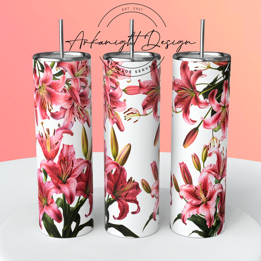 Gourde - Pink Tiger Lily