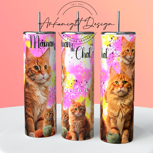 Maman de chat - Roux