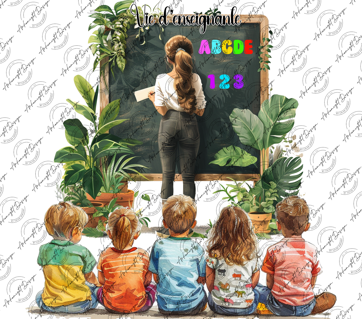 Numérique - Vie d'enseignante  - Niveau Préscolaire