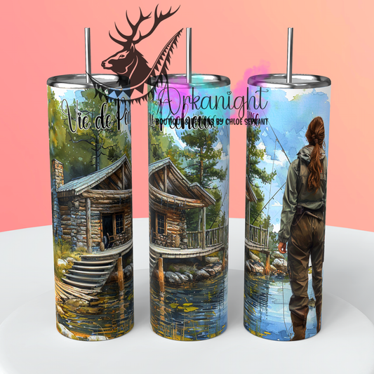 Gourde sur commande - Vie de pêcheuse