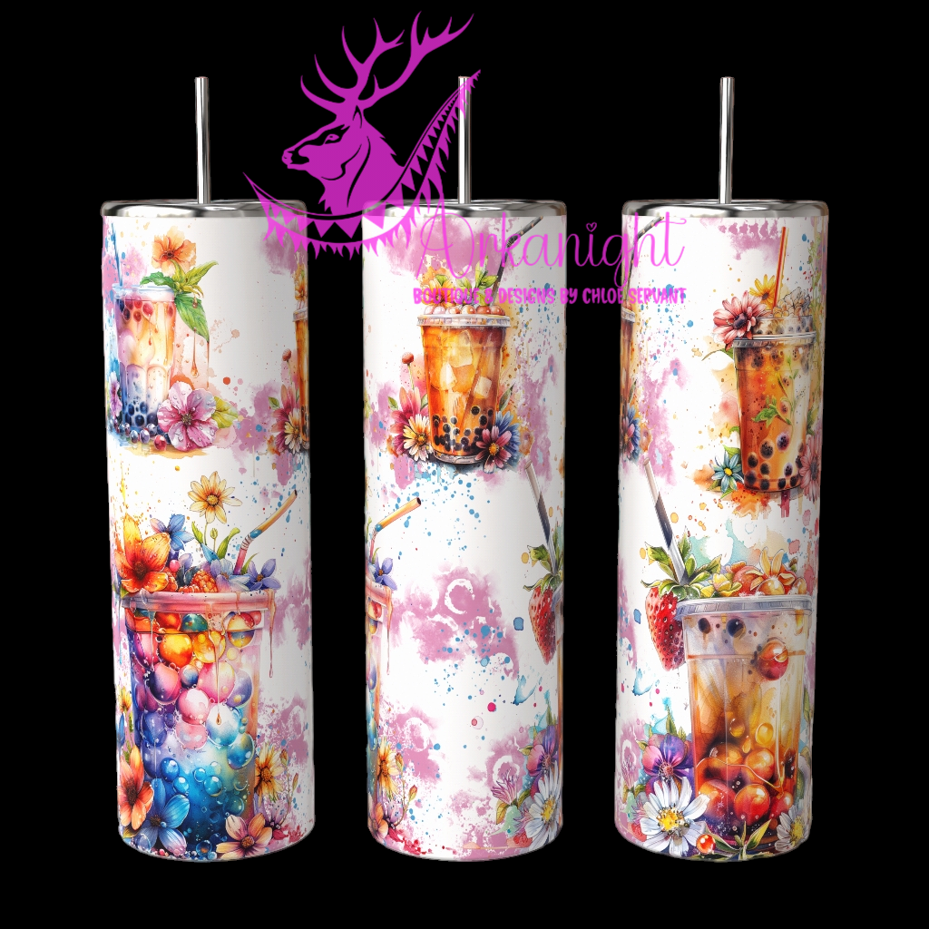 Gourde sur commande - Bubble Tea