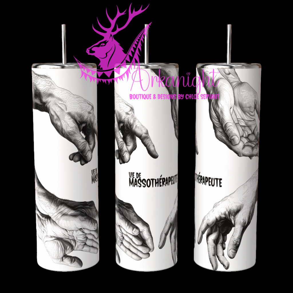 Gourde sur commande - Vie de Massothérapeute